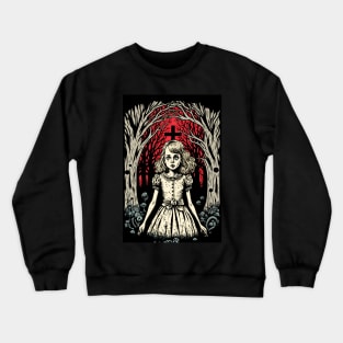 Dark & Gothic Alice in Wonderland Crewneck Sweatshirt